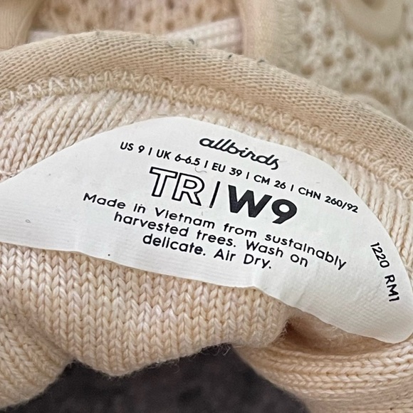 Allbirds Womens Tree Runner 9 Running Tennis Gym Lightweight Knit Sneaker - Picture 11 of 11